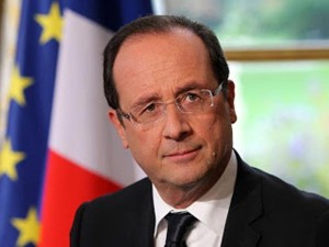 François Hollande, actual Presidente de la República francesa.