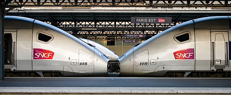 La estación del Este es la que sirve para viajar a Alsacia, Lorena, Luxemburgo y Alemania.