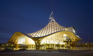La belleza de la arquitectura contemporánea del Centro Pompidou-Metz 