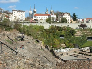 El teatro romano de la antigua ciudad de Lugdunum, en pleno Lyon.